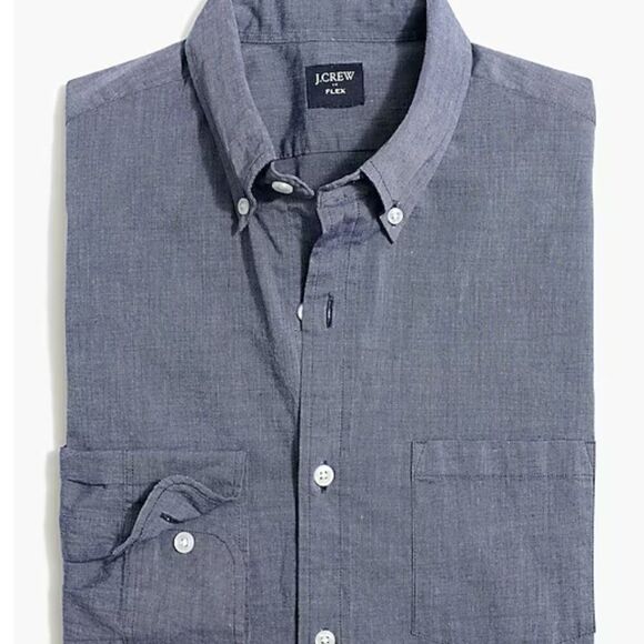 J. Crew Factory L0461 Classic flex casual shirt size L NWT - Picture 2 of 10
